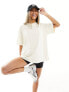 Фото #1 товара ASOS 4505 oversized boxy fit heavyweight t-shirt with quick dry in vintage white