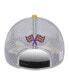 Фото #4 товара Men's Black, Gold Los Angeles Lakers 2024 NBA All-Star Game A-Frame 9FORTY Trucker Hat