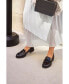 Фото #6 товара Women's London 2 Chain Detail Lug Sole Loafers