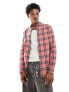 Superdry Cotton vintage check shirt in red check