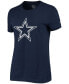 Фото #2 товара Women's Navy Dallas Cowboys Logo Essential T-shirt