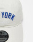 Фото #8 товара New Era 9twenty NY Yankees wordmark cap in off white