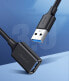 Przedłużacz do kabla przewodu USB 3.0 1.5m czarny