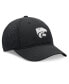 Men's Black Kansas State Wildcats Liquesce Trucker Adjustable Hat