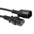 ROLINE Monitor Power Cable 1.0 m - 1 m - C14 coupler - C13 coupler - 250 V - 10 A