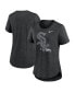 Фото #2 товара Women's Heather Black Chicago White Sox Touch Tri-Blend T-shirt