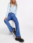 Фото #2 товара COLLUSION x008 flare jeans in blue snake print