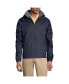 Men's School Uniform Fleece Lined Rain Jacket