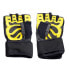 Black / Yellow HMS RST01 rS gym gloves