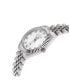 ფოტო #3 პროდუქტის GV2 Women's Naples Silver-Tone Stainless Steel Swiss Quartz Bracelet Watch 34 mm