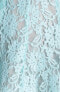 Фото #4 товара Taylor 191654 Womens Floral Lace Sleeveless Fit & Flare Dress Blue Size 10