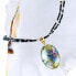 Фото #1 товара Загадочное золотое фэнтезийное ожерелье с 24 жемчужинами Lampglas NP38