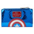 Фото #1 товара LOUNGEFLY Metallic Captain America Wallet