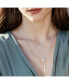 ფოტო #2 პროდუქტის Sanctuary Project by Tri-color Triangle Pendant Necklace Silver