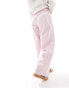 Фото #4 товара ONLY Petite wide leg trouser in pink and red stripe