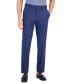 ფოტო #1 პროდუქტის Men's Modern-Fit Micro-Grid Superflex Suit Pants