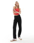 ASOS DESIGN Tall formal barrel leg trouser in black 40 - фото #11