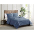 2pc Twin/Twin XL Silver Cool Quilt Set Blue - Truly Calm