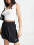 Фото #7 товара Nike Air woven mini skirt in black