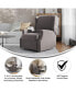 Abby 3-In-1 Wingback Manual Recliner Rocker Swivel Glider Chair