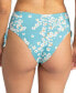 Фото #2 товара Juniors' Beach Classics Floral-Print Tie-Side Bikini Bottom