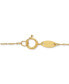 ფოტო #3 პროდუქტის Butterfly Openwork 17" Pendant Necklace in 10k Gold