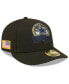 Фото #9 товара Men's Black Dallas Cowboys 2022 Salute To Service Low Profile 59FIFTY Fitted Hat