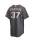 Men's Stephen Strasburg Gray Washington Nationals City Connect Replica Player Jersey