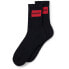 Фото #2 товара HUGO Qs Rib Label Cc socks 2 pairs