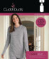 ფოტო #3 პროდუქტის SoftKnit Long-Sleeve Tunic Hoodie