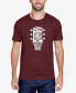 Фото #1 товара Men's Premium Blend Word Art Guitar Head Music Genres T-shirt