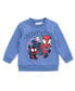 ფოტო #2 პროდუქტის Toddler Boys Spidey and His Amazing Friends Fleece Sweatshirt and Jogger Pants Outfit Set to (2T - 14-16)