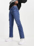 Levi's 501 crop jeans in indigo