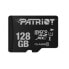 Фото #1 товара Карта памяти микро SD Patriot Memory PSF128GMDC10 Чёрный 128 Гб
