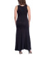 Фото #2 товара Women's Relaxed Fit Sleeveless Tunic Dress with Pockets