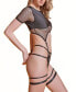 Women's Fishnet Top and Panty 2 Pc Lingerie Set