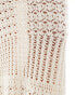 Vila crochet maxi skirt in cream