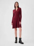 Фото #1 товара CashSoft Polo Mini Sweater Dress