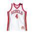 MITCHELL & NESS NCAA WHITE JERSEY UNLV RUNNIN REBELS 1989 LARRY JOHNSON