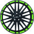 Oxigin 19 Oxspoke black foil neon green 9x20 ET28 - LK5/112 ML66.6