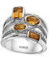 ფოტო #5 პროდუქტის EFFY® Citrine Multirow Statement Ring (2-1/5 ct. t.w.) in Sterling Silver