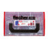 Фото #2 товара Дюбель универсальный Fischer DUOPOWER 210 шт - Набор винтов и дюбелей - для бетона, металла и пластика - серо-красный - 105 шт - в коробке