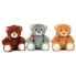 Фото #2 товара PLAY BY PLAY Furry Bear 20 cm Assorted Teddy