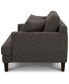 Фото #3 товара CLOSEOUT! Lexah 52" Fabric Loveseat with Two Pillows, Created for Macy's