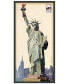 Фото #1 товара 'Lady Liberty' Dimensional Collage Wall Art - 25'' x 48''