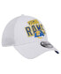 Фото #3 товара Men's White Los Angeles Rams Breakers 39THIRTY Flex Hat