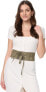 Frentree Women’s Wide Wrap Belt, Obi Lace Up Waist Belt, Tie Belt