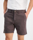 Men's Colin Flat Front 7" Chino Shorts, Created for Macy's