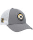 Men's Gray, White Wichita State Shockers Motto Trucker Snapback Hat