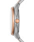 Фото #2 товара Часы и аксессуары Fossil Женские наручные часы Rye Multifunction Silver-Tone Alloy, 36мм